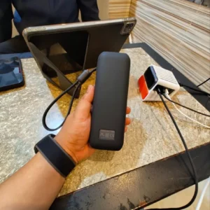 Sạc dự phòng ANKER Zolo 25kmAh | Công suất 165W | Tích hợp 2 cáp USB-C rút gọn | Có màn hình - A1695