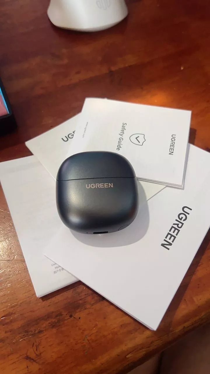 Tai nghe UGREEN Dots Bluetooth 6.0TWS Hỗ trợ 2 Mic Bộ mã âm thanh AAC/SBC Âm thanh âm thanh Hi-Pure Âm thanh không gian