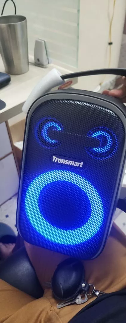 Loa Bluetooth 5.3 Karaoke TRONSMART HALO 100/110 (kèm mic) | Công suất 60W | Tích hợp sạc dự phòng | Bảo hành 12 tháng