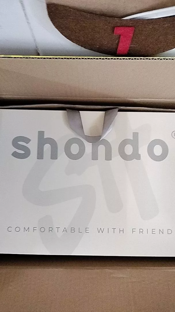 Giày Sandal Nam Nữ SHONDO F7R Êm Nhẹ Mang Đi Học Đi Chơi Màu Đen Be F7R1125