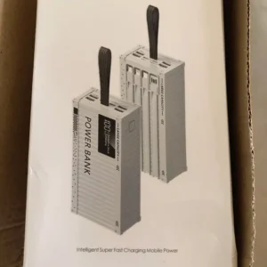 Bộ sạc điện thoại kiểu dáng Container 50.000MAH - 120W, 4 cổng USB, sạc nhanh PD 20W, bảo hành 6 tháng - AUDIO365
