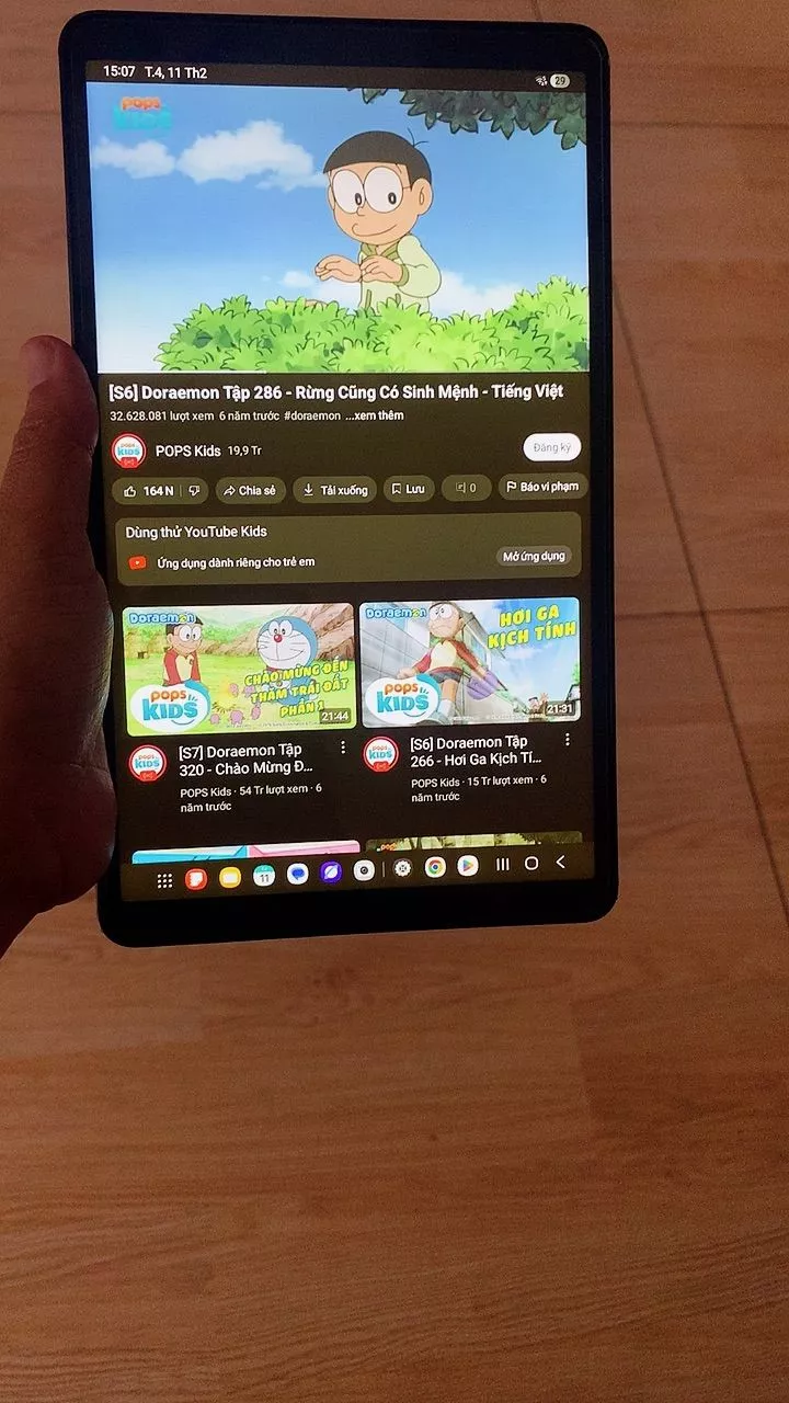 Máy Tính Bảng Samsung Galaxy Tab A11 Wifi 4GB | 64GB - Màn hình 8,7" 90Hz, 5100mAh - Hàng Chính Hãng