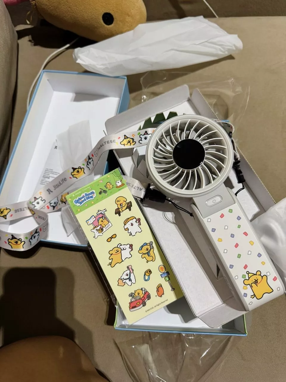 Quạt cầm tay mini Jisulife Life 7/Life 9 Maltese/Pro 1 Maltese - Pin 5000mAh - Dùng đến 12h - Chính hãng - BH 12T