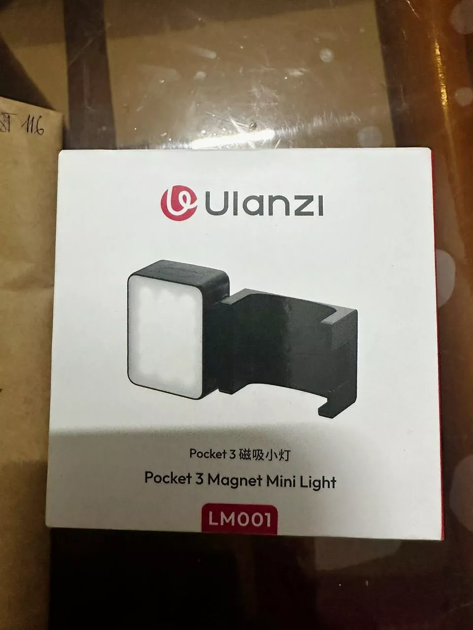 Ulanzi LM001 Pocket 3 - Đèn Mini Magnetic 5800K 500mAh Đèn LED Video cho DJI OSMO Pocket 3