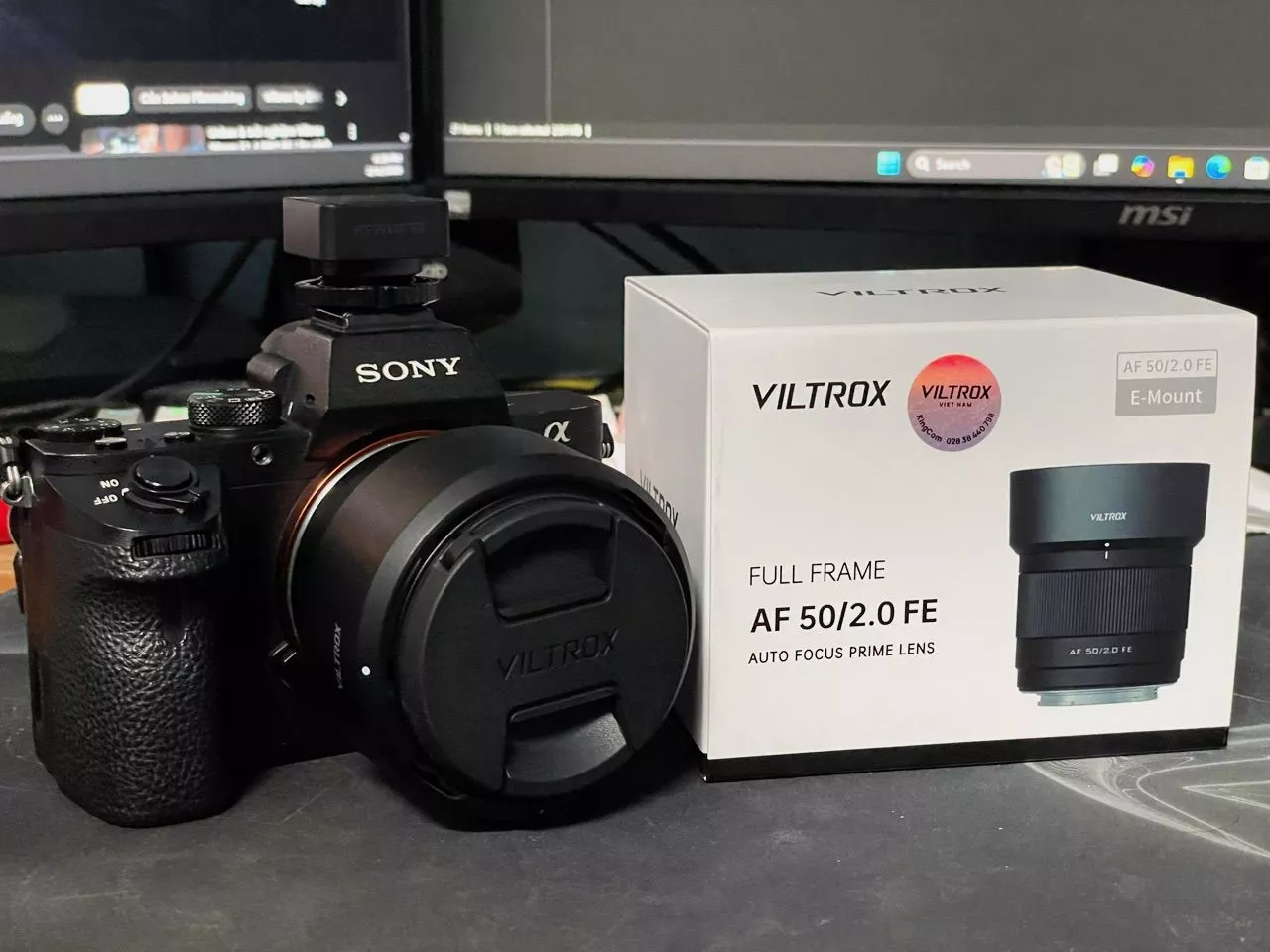 VILTROX AF 50mm F2.0 Full-Frame For Sony E-Mount - HÀNG CHÍNH HÃNG