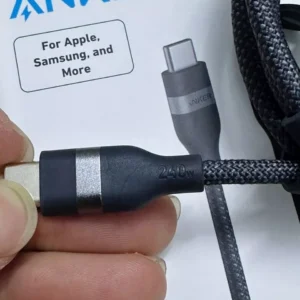 [iPhone 15-17, Android] Cáp sạc nhanh Anker 240W dây bện Nylon USB-C to USB-C dài 0.9m- A82E2