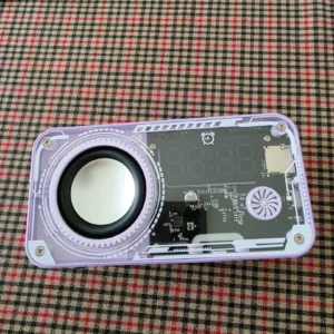 Loa không dây Bluetooth 5.3 GOOJODOQ Thiết kế cơ học có màn hình LED hiển thị thời gian Loa di động