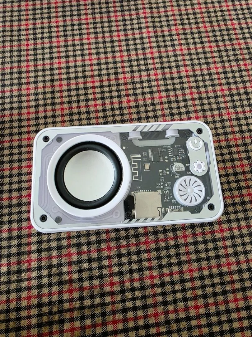 Loa không dây Bluetooth 5.3 GOOJODOQ Thiết kế cơ học có màn hình LED hiển thị thời gian Loa di động