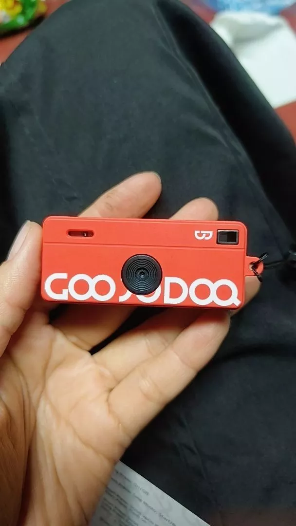 Goojodoq Camera Móc Khóa Ngón Tay Cái - Máy Ảnh Mini 720P, Phụ Kiện CCD Retro, Quà Tặng Độc Đáo Cho Học Sinh, Bạn Bè