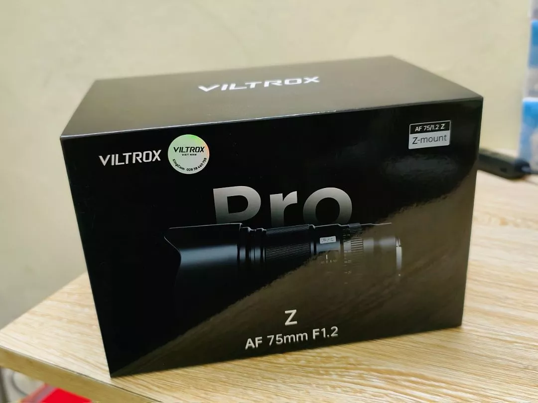 VILTROX AF 75mm F1.2 For Nikon Z-Mount - HÀNG CHÍNH HÃNG