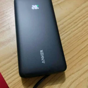 Sạc dự phòng ANKER Zolo 20kmAh 45W | 2 cổng 1C1A | Tích hợp 2cáp USB-C cho iP15/16/17/Samsung | Sạc nhanh - A1681C