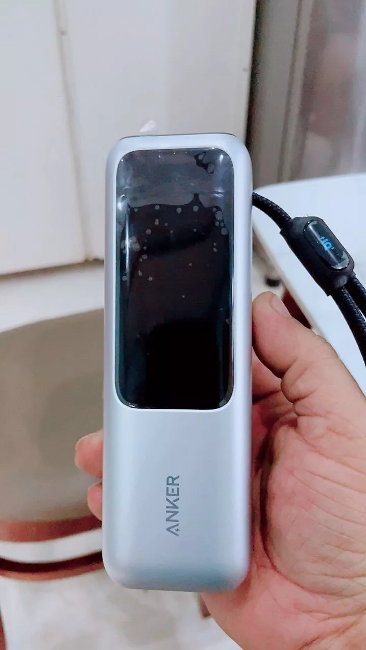 Sạc dự phòng ANKER Zolo 25kmAh | Công suất 165W | Tích hợp 2 cáp USB-C rút gọn | Có màn hình - A1695