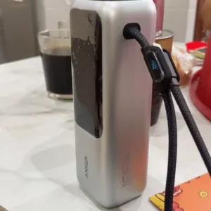 Sạc dự phòng ANKER Zolo 25kmAh | Công suất 165W | Tích hợp 2 cáp USB-C rút gọn | Có màn hình - A1695