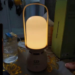 Loa Bluetooth di động 2 trong 1 kiêm đèn ngủ GOOJODOQ, đèn chiếu sáng không gian âm thanh nổi 1200mAh Thời lượng pin dài