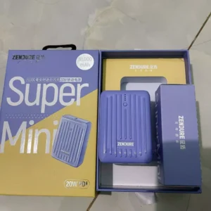 Cục sạc di động Zendure SuperMini 10000mAh PD 20W – Sạc nhanh 2 cổng siêu nhỏ gọn | Bảo hành 6 tháng