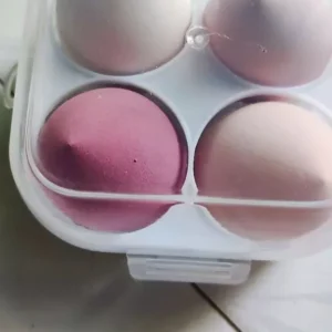 BỘ 4 MÚT TRANG ĐIỂM SIÊU MỀM | Hộp Đựng Cao Cấp | PHI LATEX Không Kích Ứng | Dùng Khô/Ướt Tán Phấn Mịn