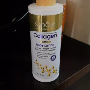 Sữa Dưỡng Thể Collagen Tinh Chất Vàng 300g Ngăn Ngừa Lão Hóa, Trắng Da Peach & Petal