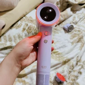 Máy sấy tóc tốc độ GOOJODOQ 300 triệu ion âm 110.000 vòng/phút lọc từ điều chỉnh nhiệt độ 4 tốc độ