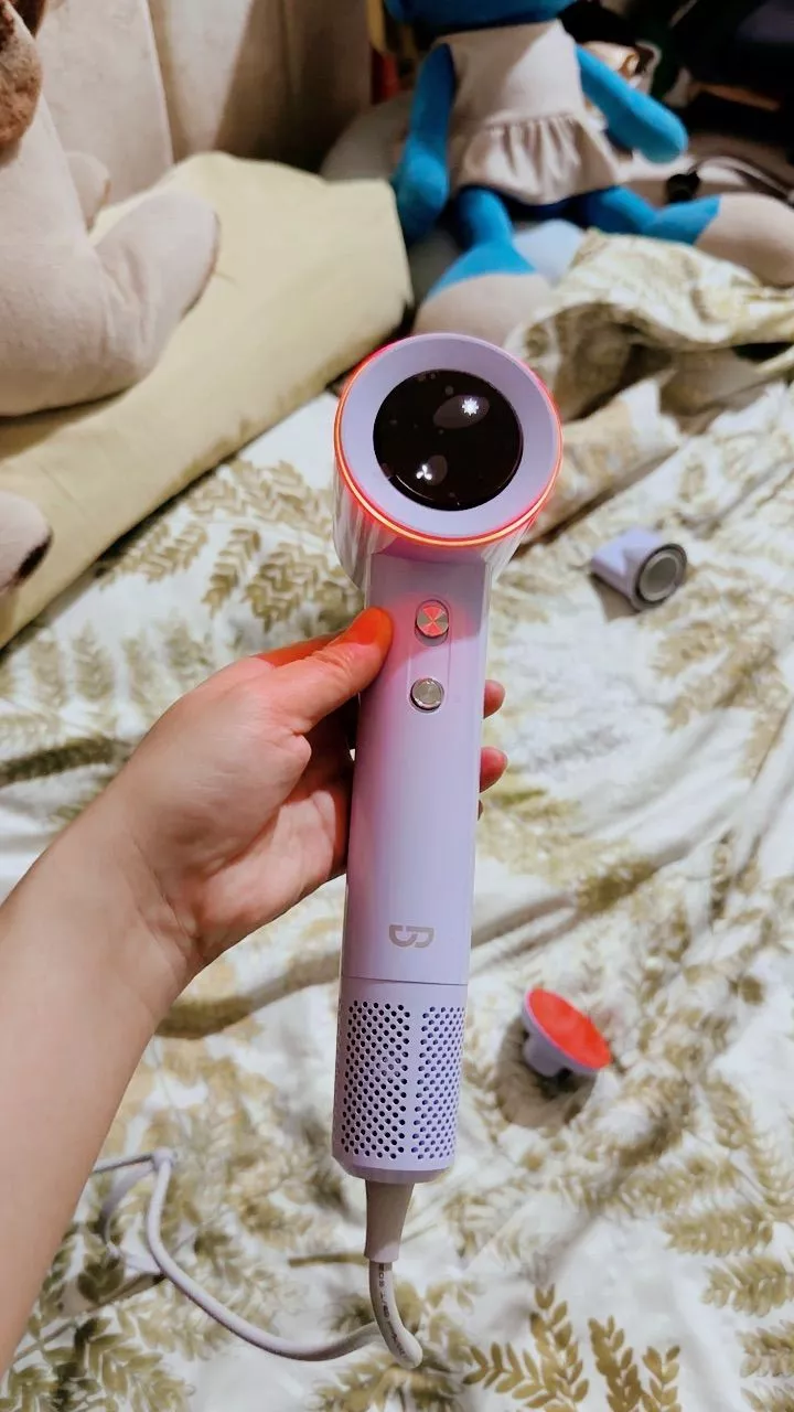 Máy sấy tóc tốc độ GOOJODOQ 300 triệu ion âm 110.000 vòng/phút lọc từ điều chỉnh nhiệt độ 4 tốc độ
