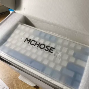 Bàn phím cơ không dây MCHOSE G75 V2 - 3 mode - Pin 10000mah - Led RGB - Gasket Mount - Mạch xuôi - Hotswap 5 pin