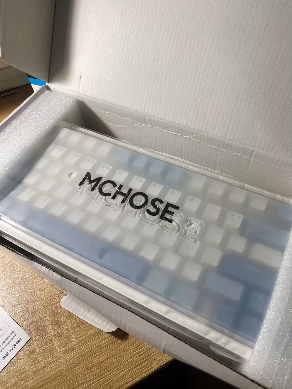 Bàn phím cơ không dây MCHOSE G75 V2 - 3 mode - Pin 10000mah - Led RGB - Gasket Mount - Mạch xuôi - Hotswap 5 pin