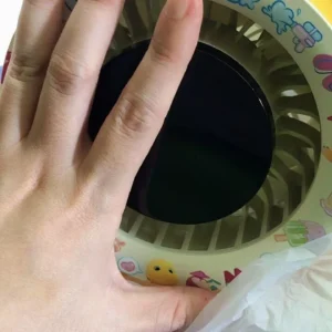 【Goojodoq × Nailoong】Quạt turbo để bàn tốc độ cao 2 trong 1 với 100 tốc độ quạt, màn hình kỹ thuật số LED Điều chỉnh 90°