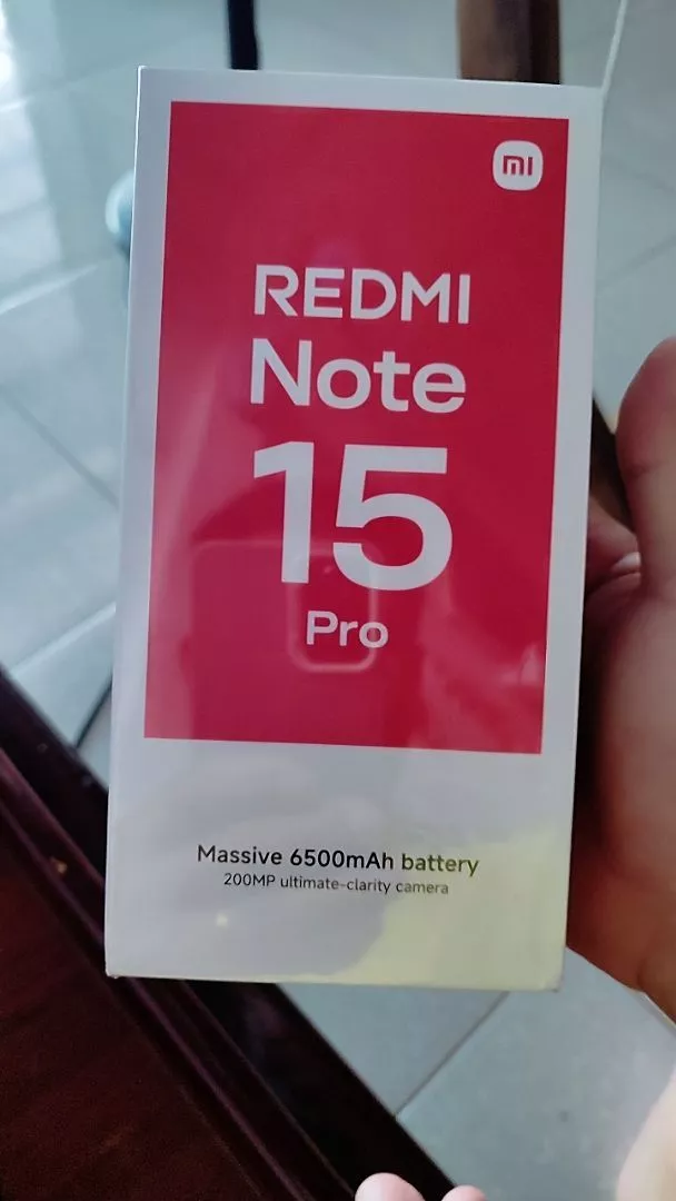 Điện thoại thông minh REDMI Note 15 Pro(8+256GB|12+256GB) |Pin lớn 6500mAh|Kính Corning® Gorilla® Glass Victus® 2