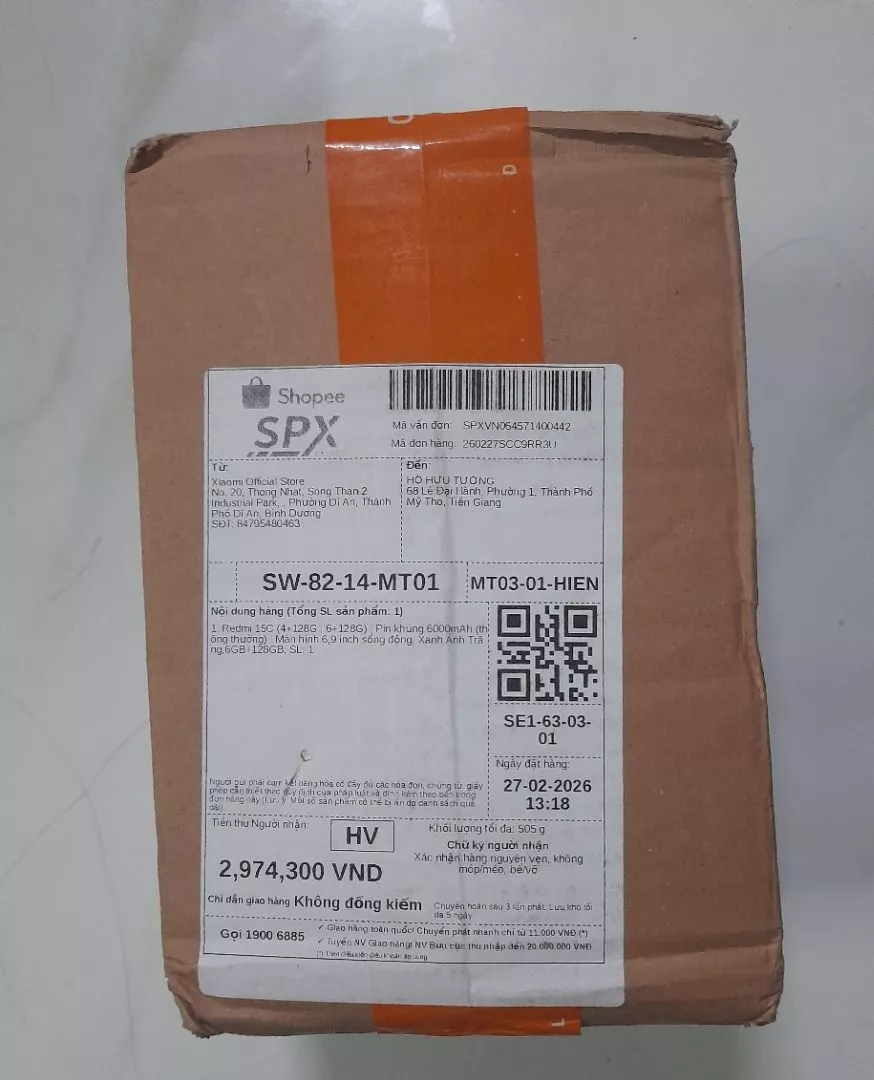 Redmi 15C (4+128G | 6+128G) | Pin khủng 6000mAh (thông thường) | Màn hình 6,9 inch sống động