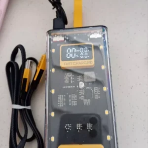 Sạc điện thoại 120W dung lượng 50.000mAh, sạc nhanh PD 22.5W, kèm 4 cáp sạc, có đèn led - AUDIO365
