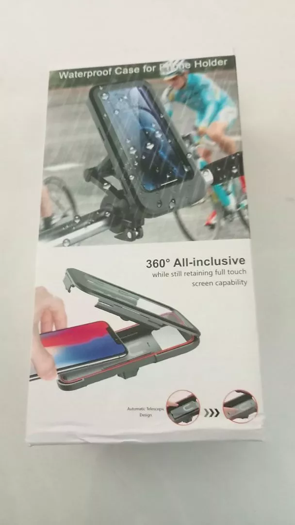 Giá Đỡ Điện Thoại Đa Năng Chống Nước - Gắn Xe Máy/Xe Đạp/Ô Tô, Xoay 360°