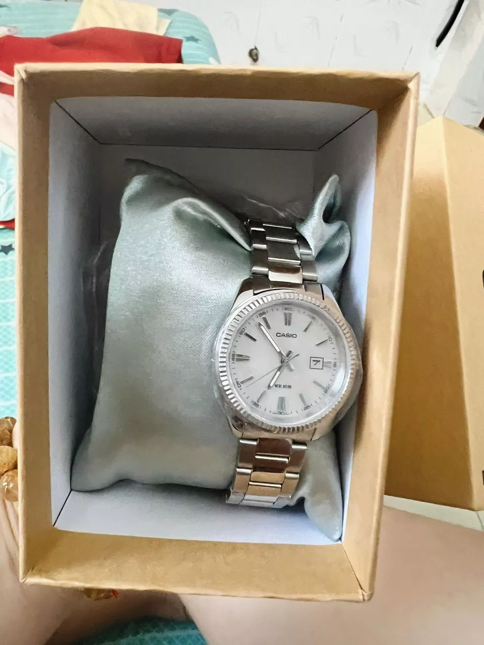 Đồng hồ Nam nữ Dây kim loại Casio chính hãng Anh Khuê MTP/LTP-1302DS (Mặt số xà cừ)
