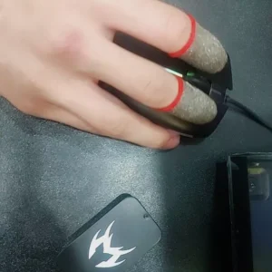 Bao tay chơi game điện thoại MEMO V3 gaming carbon sợi bạc chống mồ hôi găng tay ff pubg liên quân tốc chiên mobile