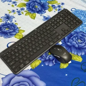 Combo Chuột & Bàn phím Signature Slim Logitech MK950 - Yên tĩnh, Đa thiết bị, Bluetooth 5.0