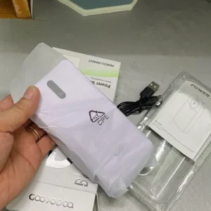 GOOJODOQ 20000mAh sạc dự phòng USB nhanh Đèn LED 22.5W Pin dự phòng di động cho hầu hết các thiết bị