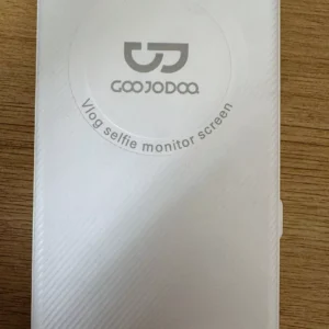 Màn hình selfie từ tính Goojodoq 1500mAh, hỗ trợ Bluetooth, quay phim 4K lật một chạm và sạc ngược