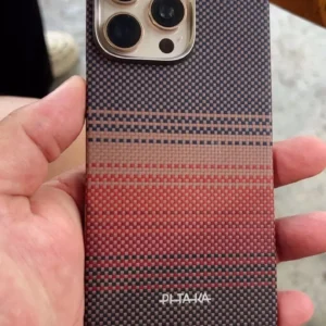 [iPhone 16 Pro/ProMax] Ốp lưng Pitaka Ultra-Slim (with PitaTap) siêu mỏng tích hợp nút điều khiển camera