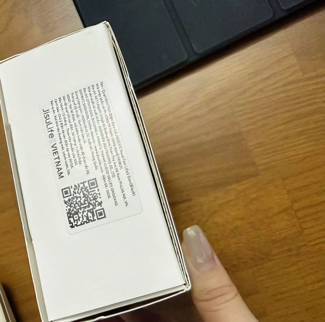 Quạt Đeo Cổ mini JisuLife Life 5 4500mAh Đa Dụng, 100 Cấp Độ Gió, Sử Dụng Đến 16 Giờ, Bảo Hành 12 Tháng Chính Hãng