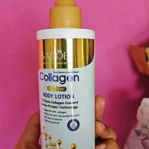 Sữa Dưỡng Thể Collagen Tinh Chất Vàng 300g Ngăn Ngừa Lão Hóa, Trắng Da Peach & Petal