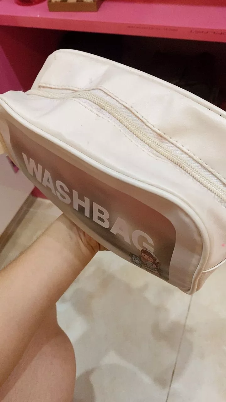 Túi đựng mỹ phẩm di động và không thấm nước và có thể lưu trữ mỹ phẩm và cọ trang điểm