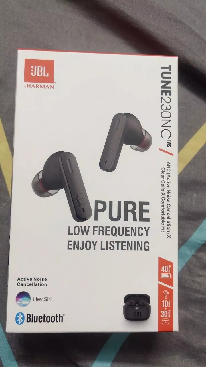 Tai Nghe Bluetooth JBL Tune 230NC - Bass Siêu Căng - Chống Ồn ANC - Cảm Ứng Chạm - Pin 40H - BH 24T