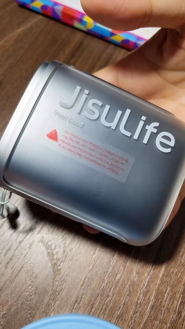 Quạt Đeo Cổ mini JisuLife Life 5 4500mAh Đa Dụng, 100 Cấp Độ Gió, Sử Dụng Đến 16 Giờ, Bảo Hành 12 Tháng Chính Hãng