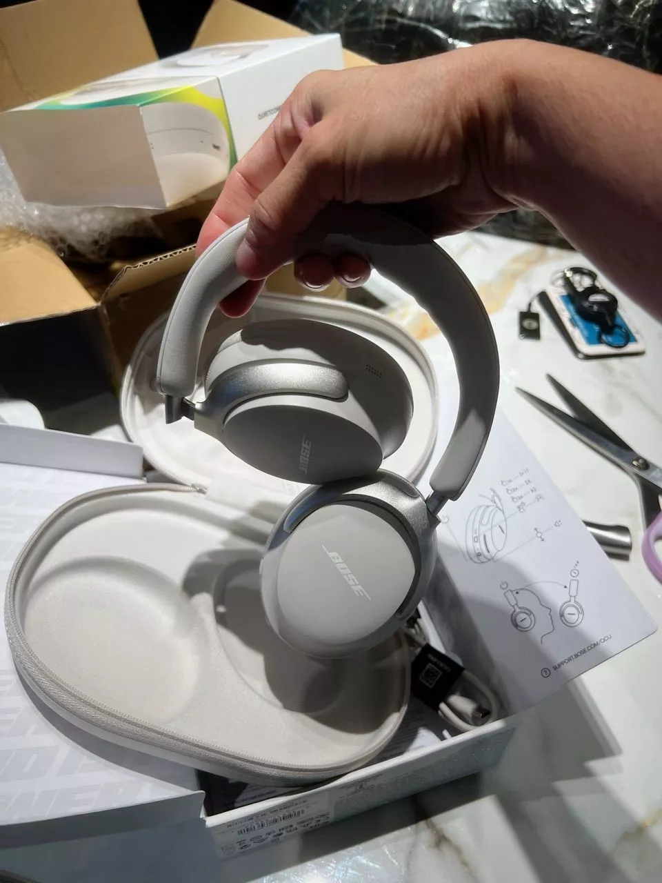 Tai nghe Bose QuietComfort Ultra Headphones| Immersive Audio| Pin 24H