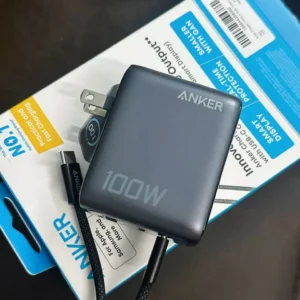 Bộ sạc nhanh Anker ZoLo 140W 4 cổng | Sạc nhanh cho laptop | 3 USB-C & 1 USB-A sạc 4 thiết bị - B2697