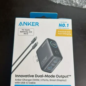 Bộ sạc nhanh Anker ZoLo 140W 4 cổng | Sạc nhanh cho laptop | 3 USB-C & 1 USB-A sạc 4 thiết bị - B2697