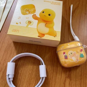 【Goojodoq × Nailoong】J201 Tai nghe Bluetooth không dây, TWS-A6 âm trầm mạnh, chống ồn, với Hộp đựng tai nghe Giáng sinh