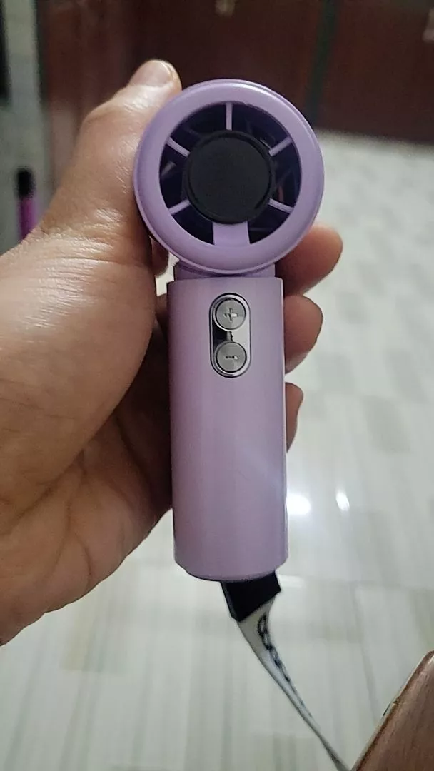 Quạt mini GOOJODOQ Turbo tốc độ cao 4000mAh Quạt bỏ túi di động tăng cường sức gió gấp 10 lần