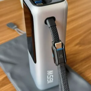 Sạc dự phòng ANKER Zolo 25kmAh | Công suất 165W | Tích hợp 2 cáp USB-C rút gọn | Có màn hình - A1695