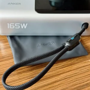 Sạc dự phòng ANKER Zolo 25kmAh | Công suất 165W | Tích hợp 2 cáp USB-C rút gọn | Có màn hình - A1695