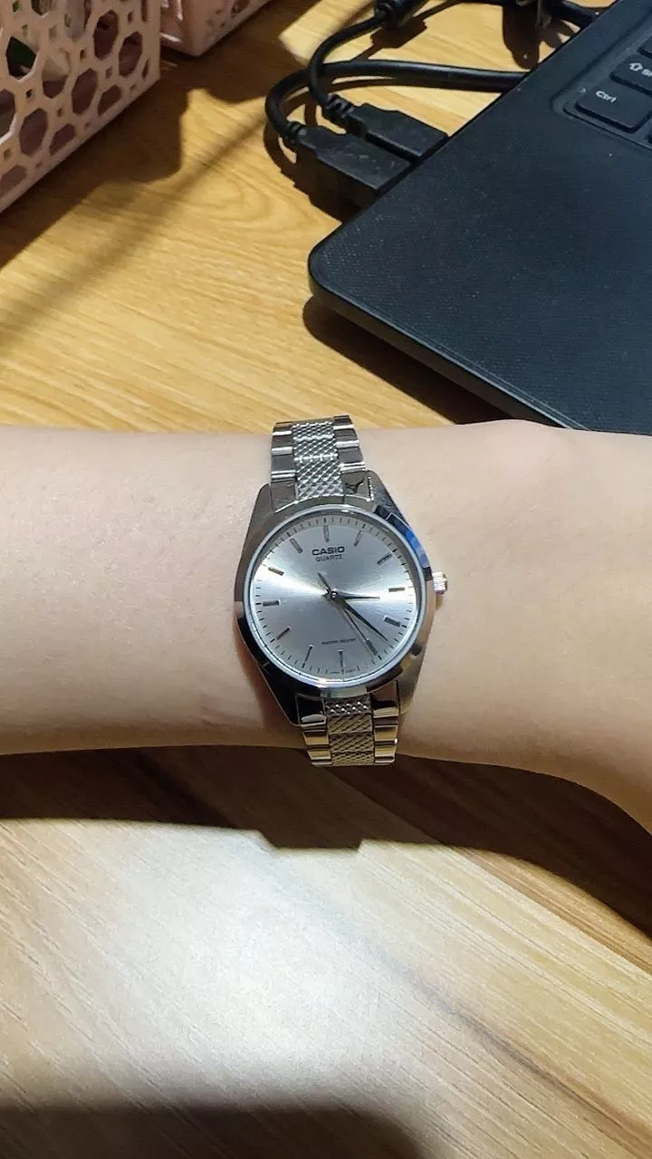 Đồng hồ nữ dây kim loại Casio Anh Khuê LTP-1274D-7ADF Chính hãng