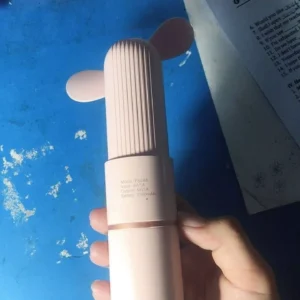 Quạt cầm tay mini 3 tốc độ GOOJODOQ 2500Mah kèm pin sạc dự phòng Type-C để sử dụng ngoài trời